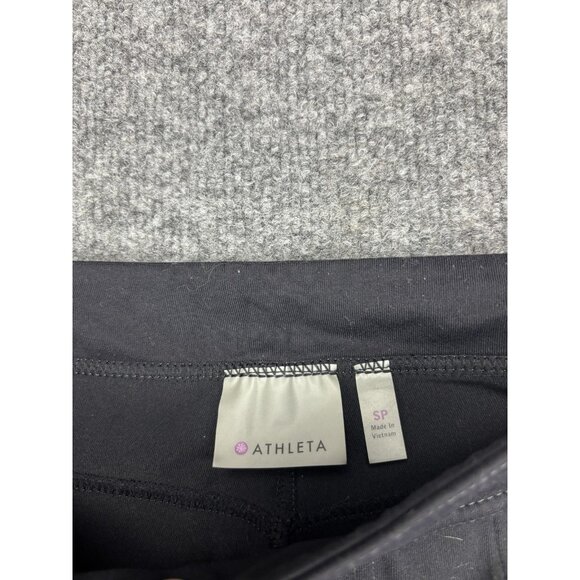 Athleta Pants Womens Small Black Bootcut Yoga Supplex Nylon Style 819227 - Picture 2 of 9